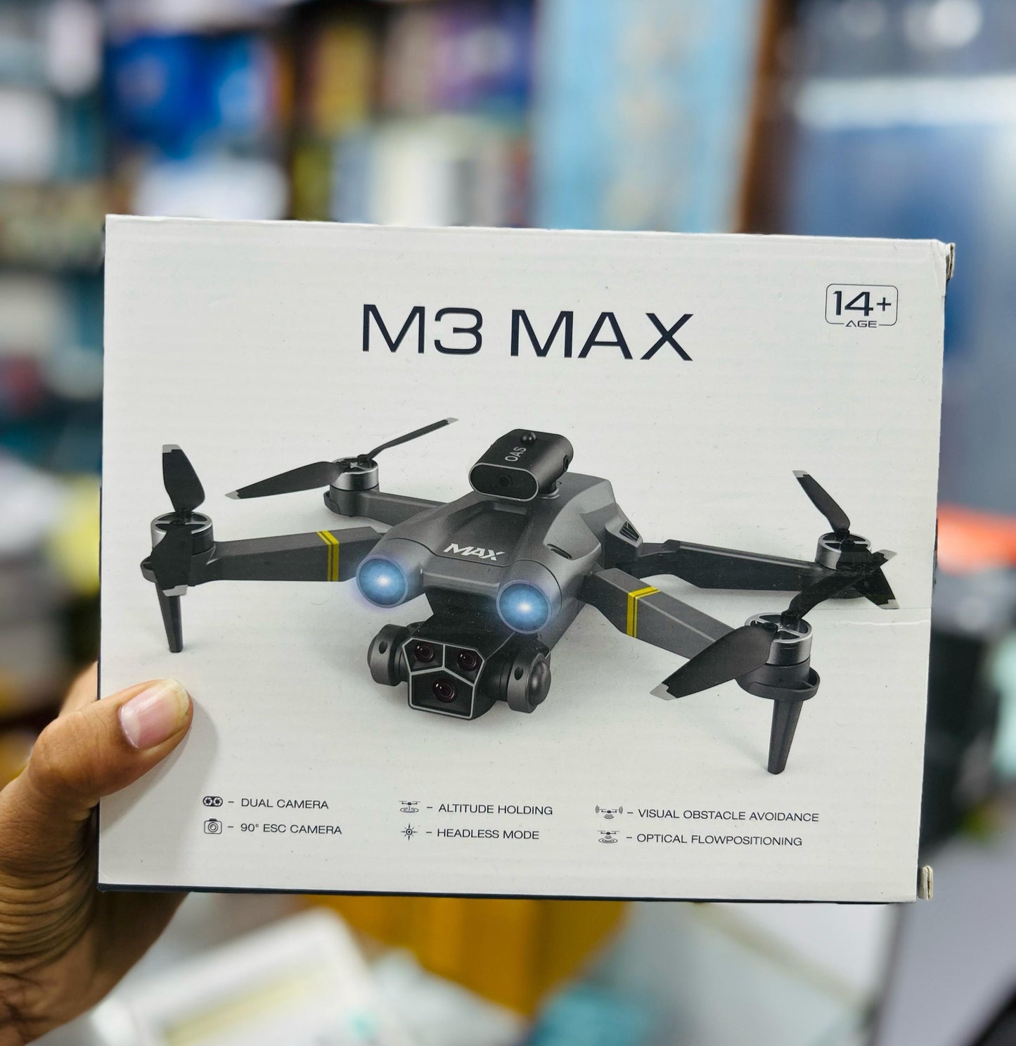 M3 Max Drone – Advanced 4K Camera | Long Flight | Smart GPS